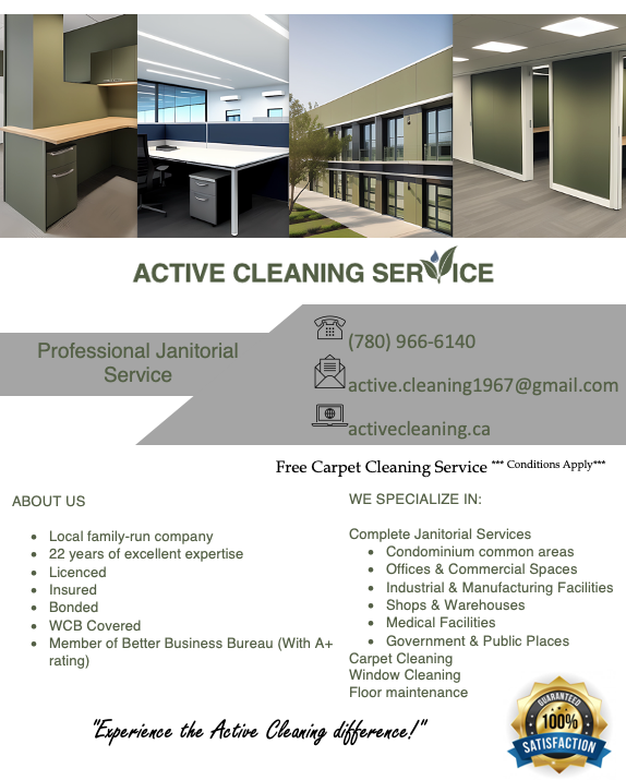 Offices and Commercial facilities cleaning service